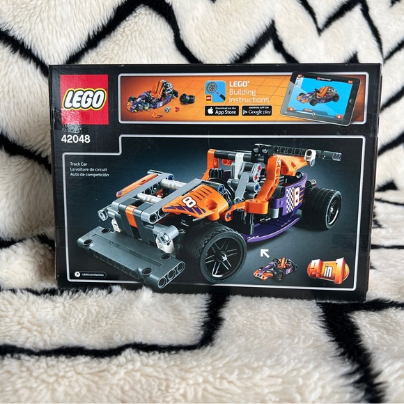 LEGO TECHNIC 42048 Race Kart RETIRED BRAND NEW SEALED 2 In 1 2016 Purple Orange - Picture 2 of 7
